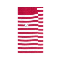 Alfredo Gonzales Sokken The Stripes Red&White AG-SK-TBC-02-108 Rood