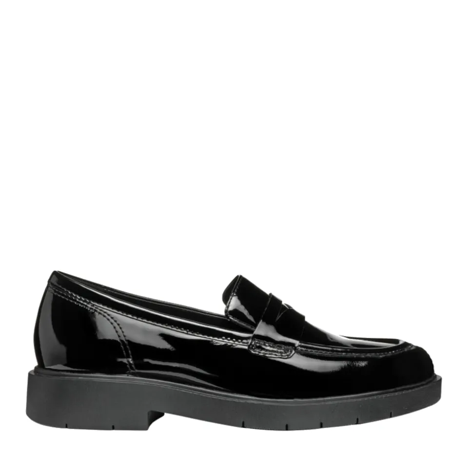 Geox instappers D46QRC Zwart
