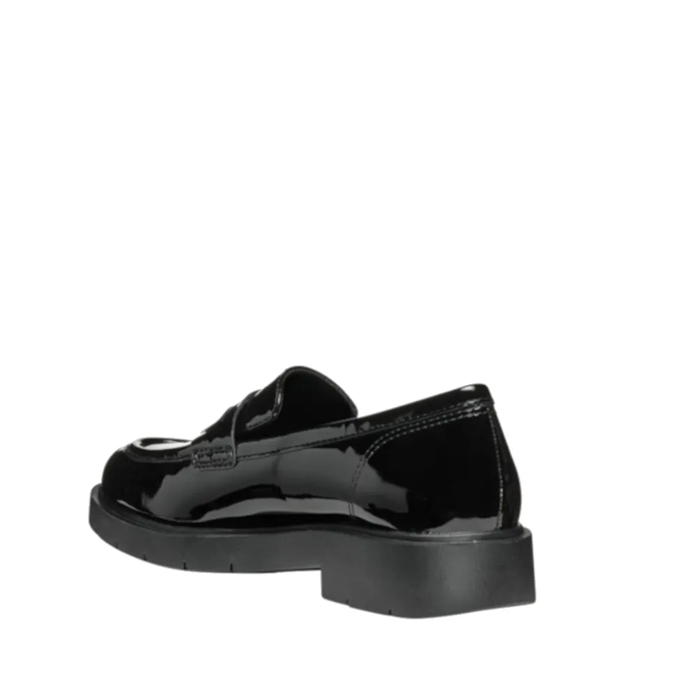 Geox instappers D46QRC Zwart
