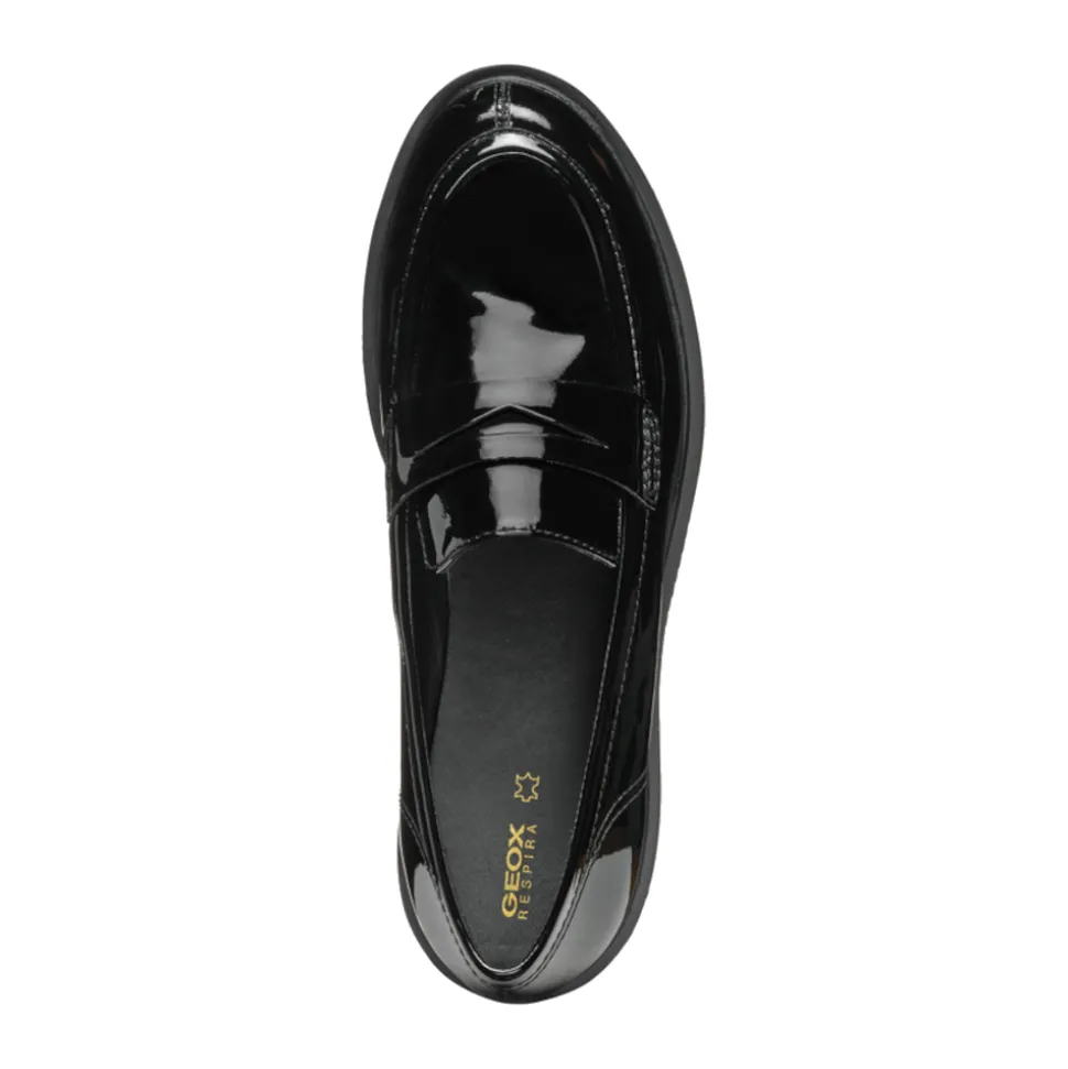 Geox instappers D46QRC Zwart