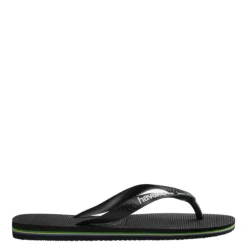 Havaianas Brasil logo Slippers Zwart