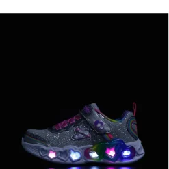 Skechers kinder veterschoenen 303751L/SMLT Zilver