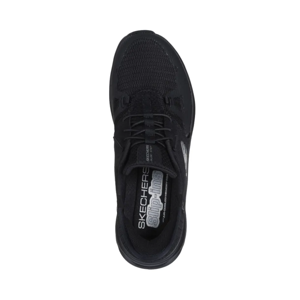 Skechers veterschoenen 150420/BBK Zwart